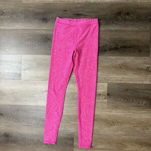 ALO 7/8 Alosoft Highlight Legging Womens X-Small Neon Pink Heather Active Pant